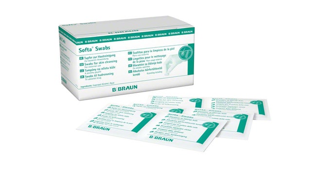 Softa Swab Alkoholtupfer von B. Braun